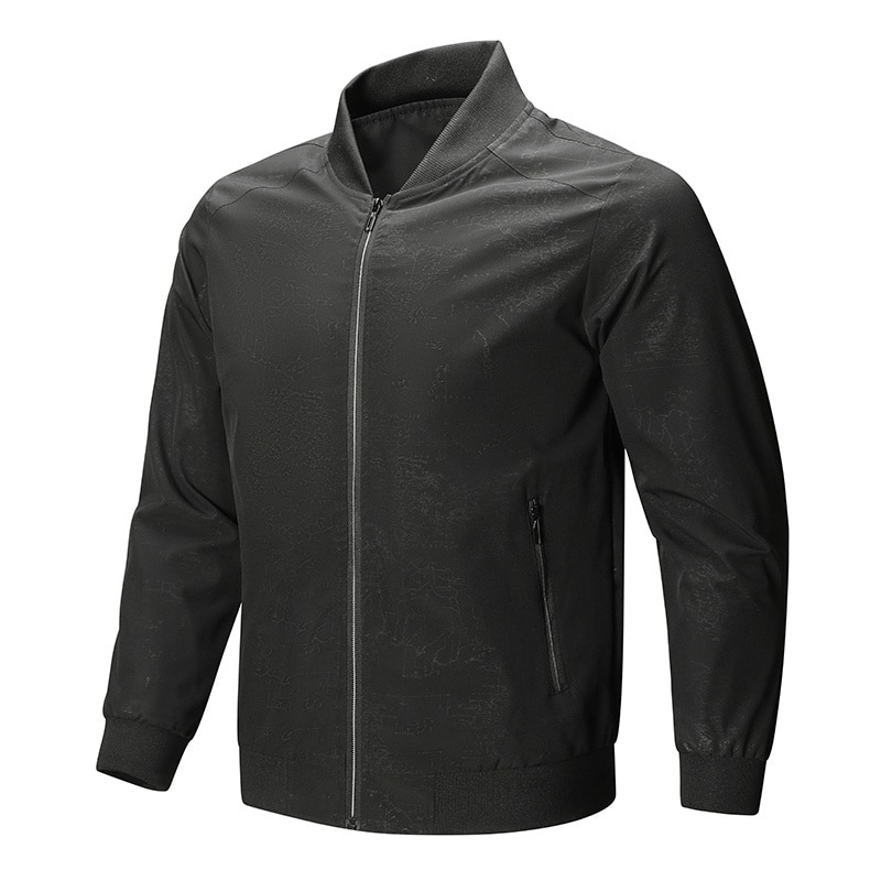2023 New Men Spring Autumn Fashion Outdoor Sports Casual Jacket Coats Windproof Breathable Camping Baseball