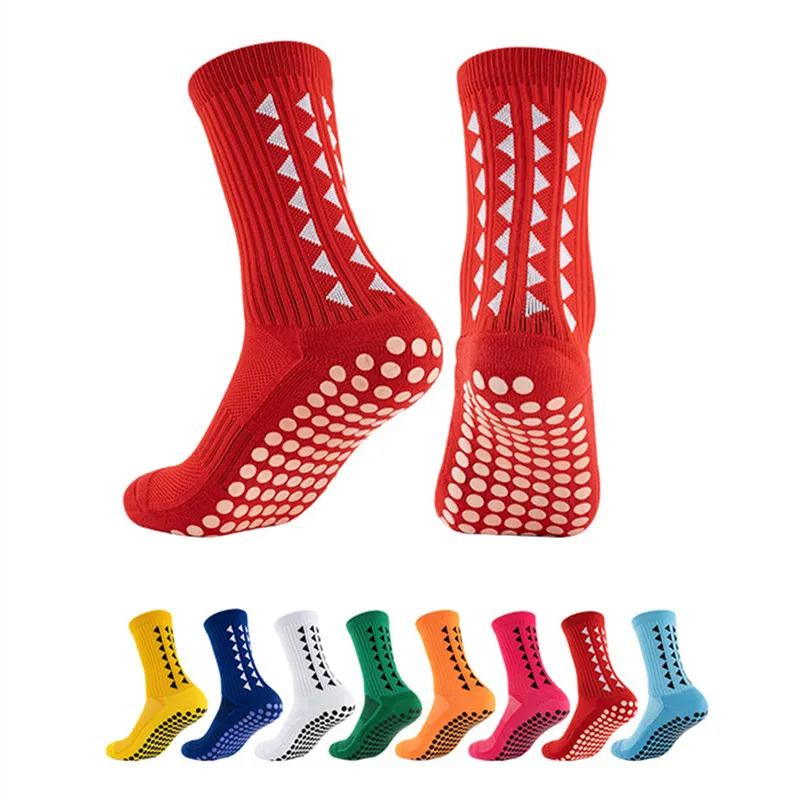 Sport Grip Socks Wholesale Unisex Cycling Socks Men Bike Outdoor Sports Socks for Badminton Running Basketball Socks