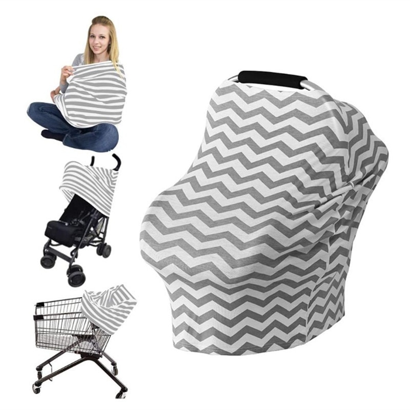 Multifunctional breastfeeding breastfeeding towelSecurity seat sunshade windshieldBaby stroller carrycot coverBreastshade towel