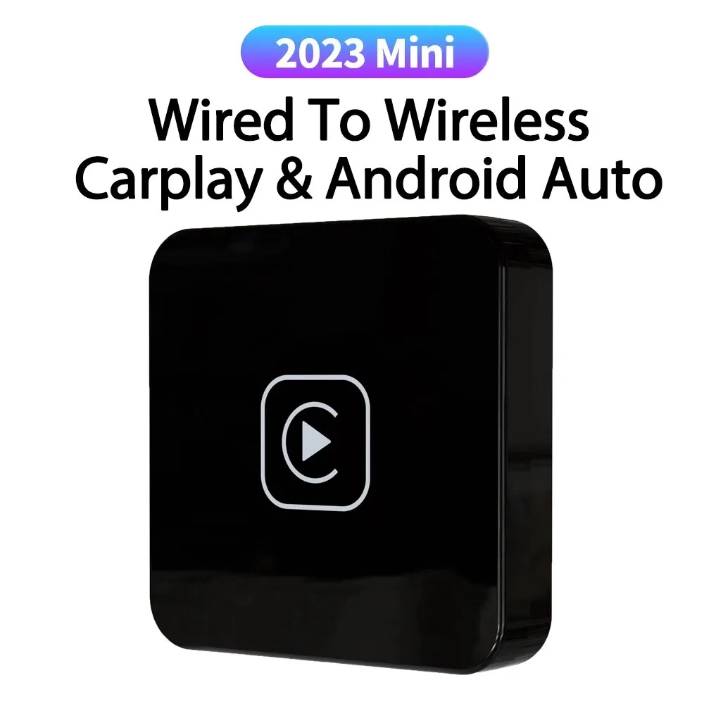 Mini Carplay&Auto Box Dongle Wired To Wireless For Audi BMW Mercedes Toyota Mazda Nissan BMW Suzuki Subaru Kia Ford Opel Sko