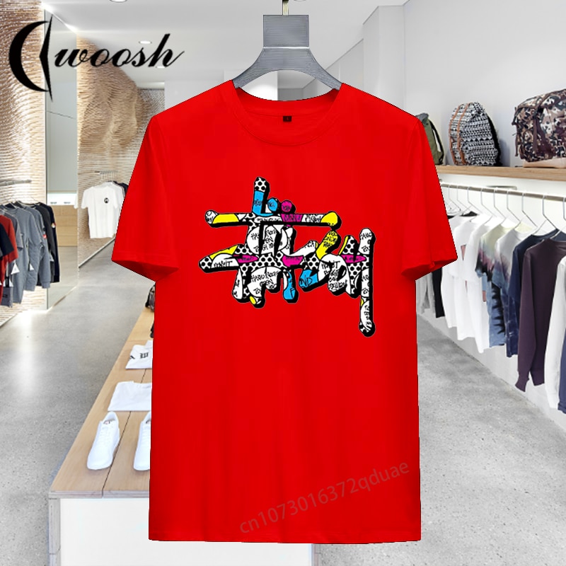 Summer Cotton High Quality Men's T-shirt Brand Printed Street Casual Unisex Short Sleeve Tops Harajuku Tops Oversized Cloth