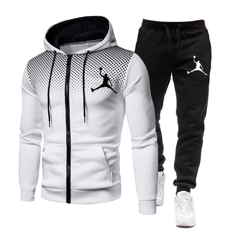 2023 best-selling brand men's sweatshirt link wear men's fall casual pants men's hoodie set gym jogging wear