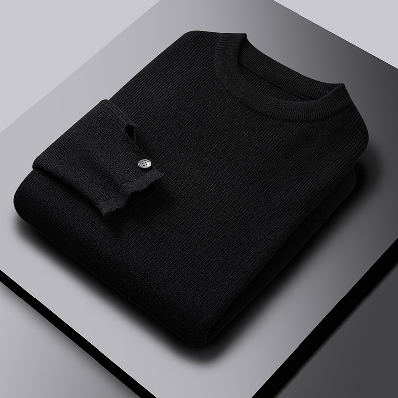Plus Size 7xl Fashion Sweaters Men Autumn Solid Color Wool Tops Slim Fit Street Wear Male Clothes Knitted Sweater Pullovers 2023