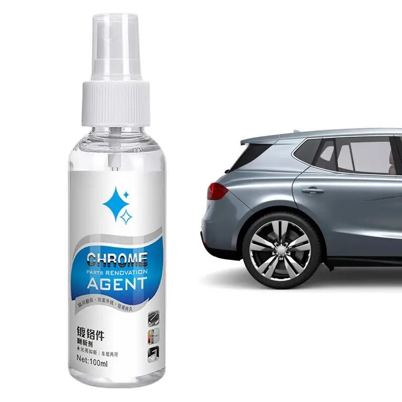 Iron Remover Car Detailing 100ml Car Chrome Exterior Care Products Anti-Rust Stop Rust Permanently Prevent Rust From Spreading