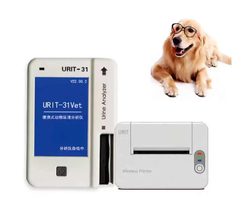 Urit 31 Automated handheld veterinary urine analyzer portable vet animals pet