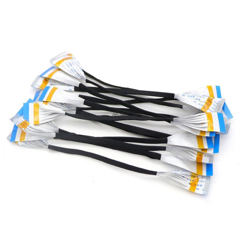 4Pcs FPC FFC Flexible Flat Cable AWM 20624 80C 60V VW-1 A/B Type 0.5mm 30CM 40Pin