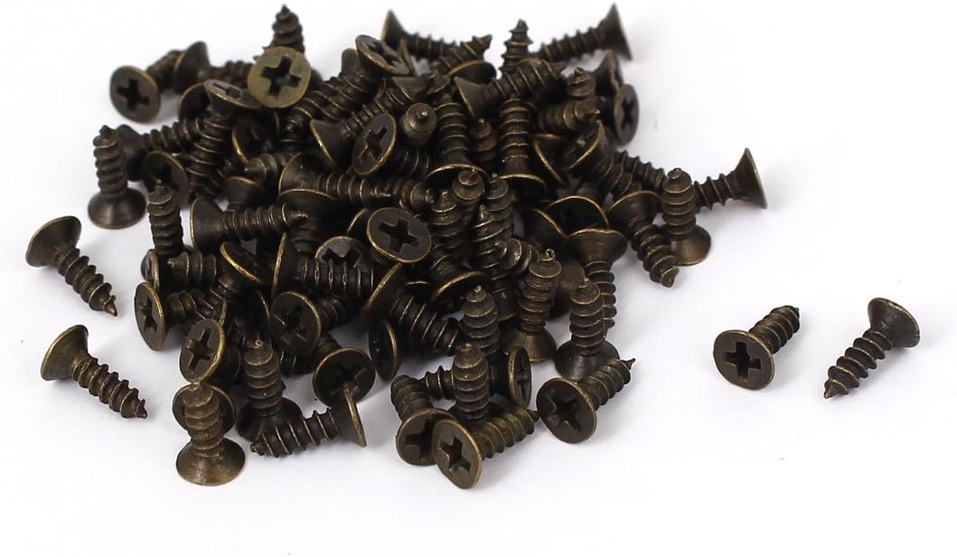Kidisoii Phillips Countersunk Flat Head Self Tapping Screw M2.5x8mm 100pcs