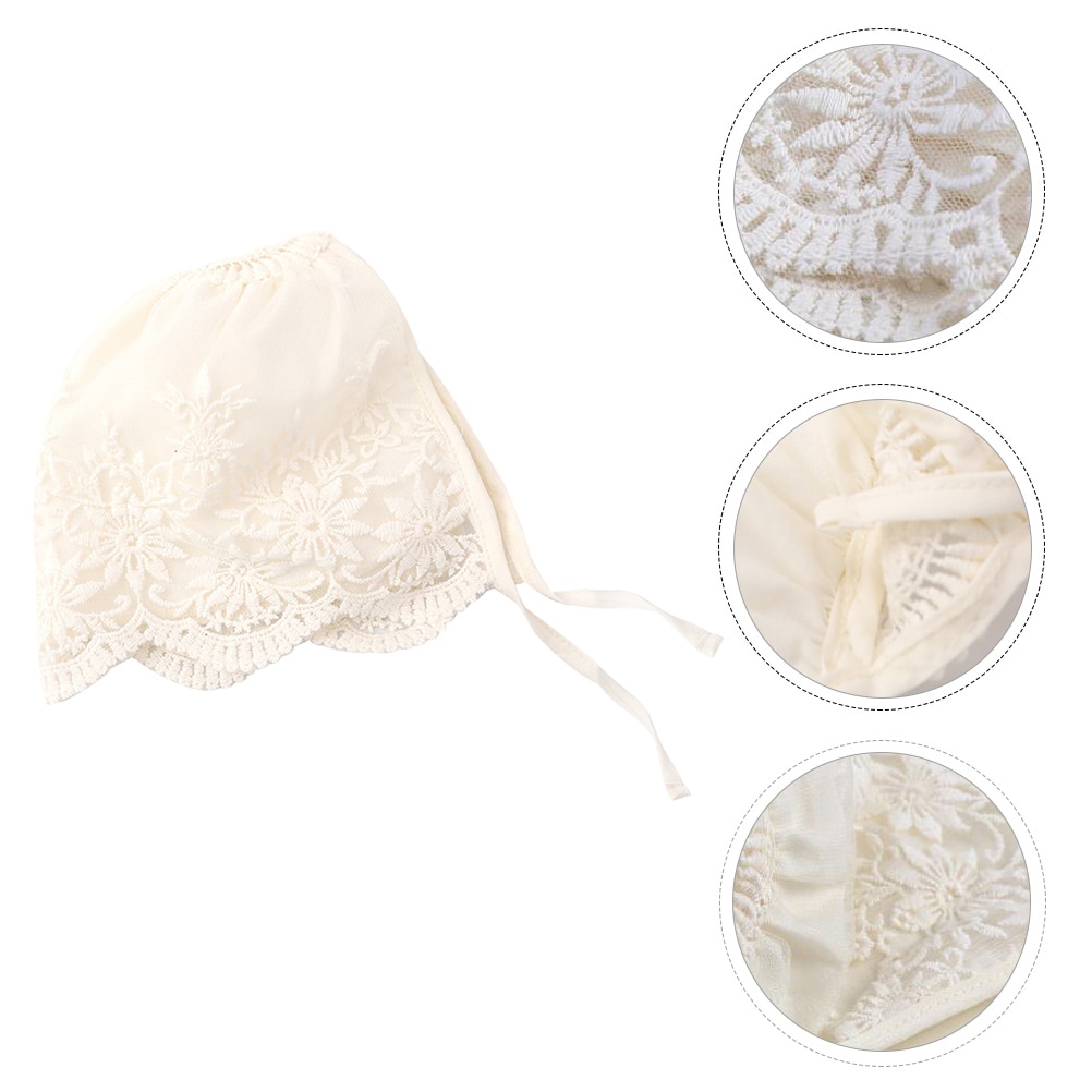 Lace Summer Hat Baby Court Style Toddler Girl Beach Thin Section Breathable Sun Protection