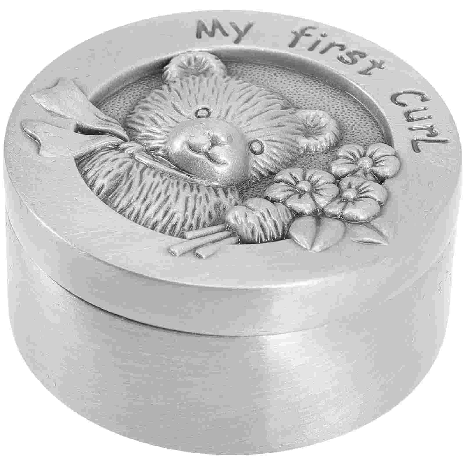 Lanugo Collection Box Baby Keepsake Case Container Fetal Hair Holders Kids