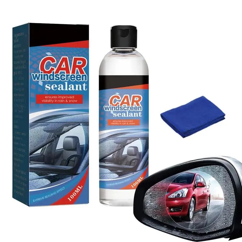 Windshield Cleaner Multifunctional Anti Fog Agent 100ml Anti Rain Spray Rainproof Glass Cleaner Glasses Lens Water Cleaner