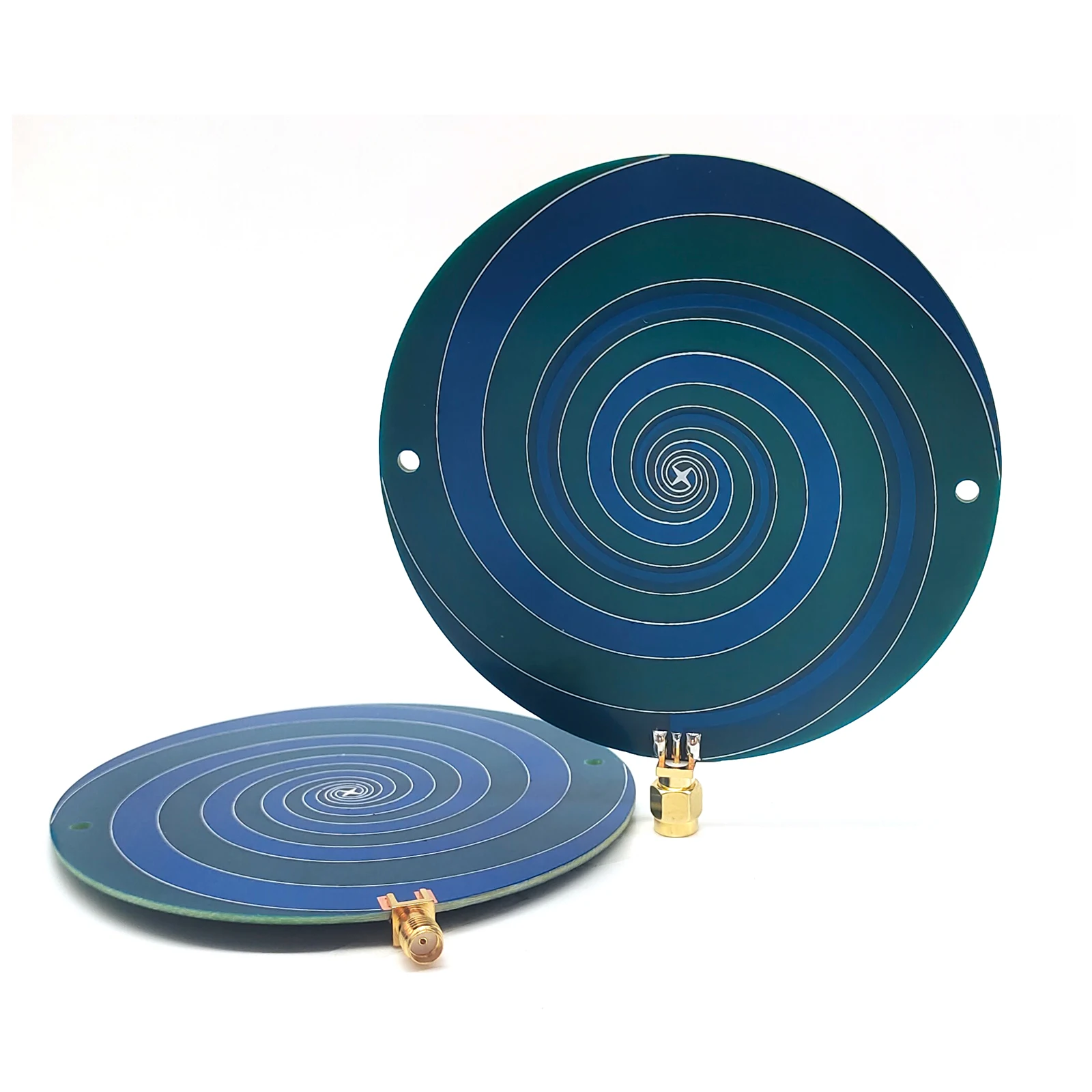 Left/Right Rotating Circularly Polarized Broadband Wireless Positioning and Ranging PCB Omnidirectional UWB Antenna 1GHz~10GHz