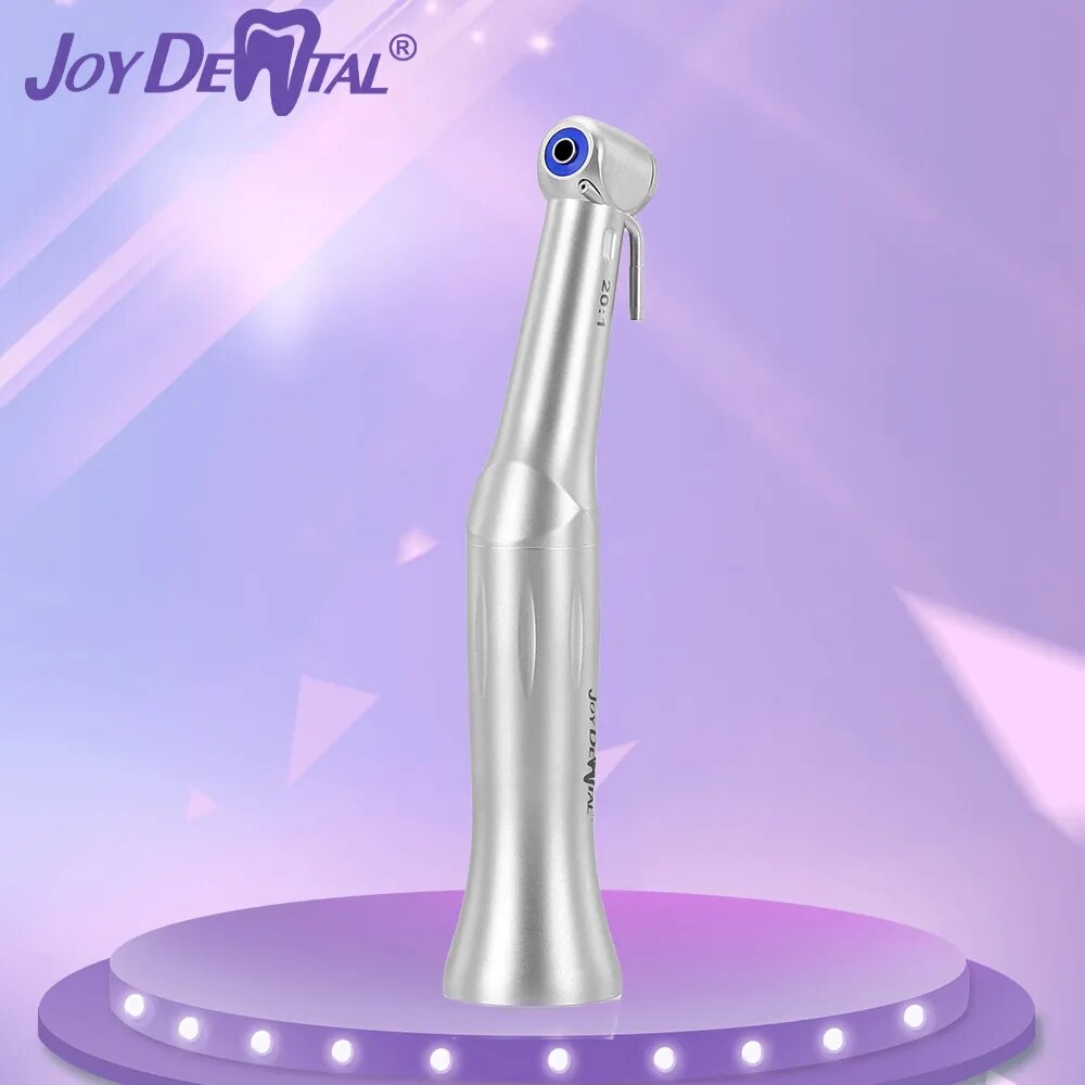 JOY DENTAL New Implant Reduction 20:1 Low Speed Contra Angle Handpiece Button Type Chuck External Irrigation System