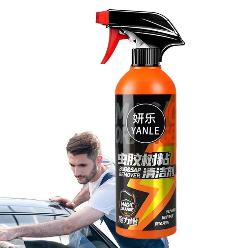 Sticker Remover For Cars Auto Glue Off Cleaner Spray Mild Ingredients Glue Removing Tool For Cars SUVs And Trucks