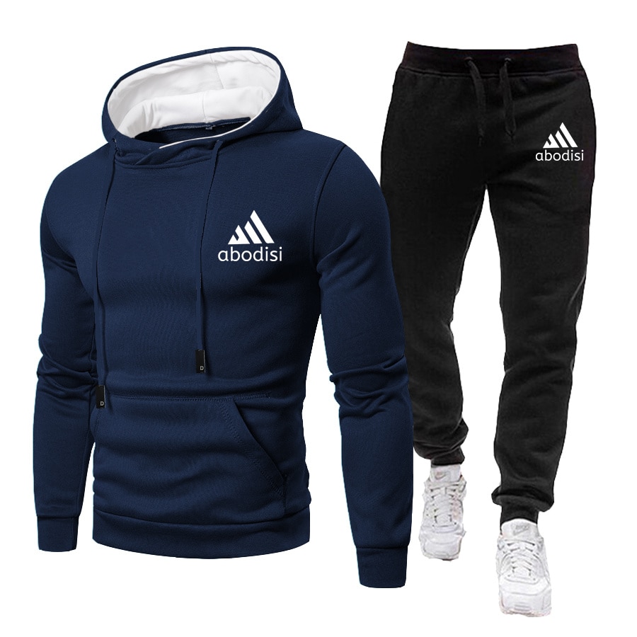 2023 Fashion Men's Sports Wear Hoodie Fitness Fitness Fit Men's Running Set Sports Wear Jogging Men's Sports Wear