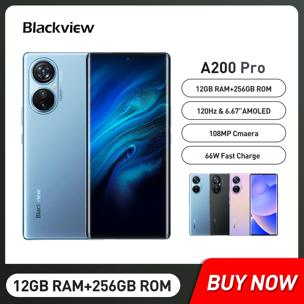 Blackview SHARK 9 5G Smartphone Android 14 Octa Core 6.67 Inch HD 8GB+256GB 50MP AI Camera Phone 5000mAh 18W Fast Charging NFC