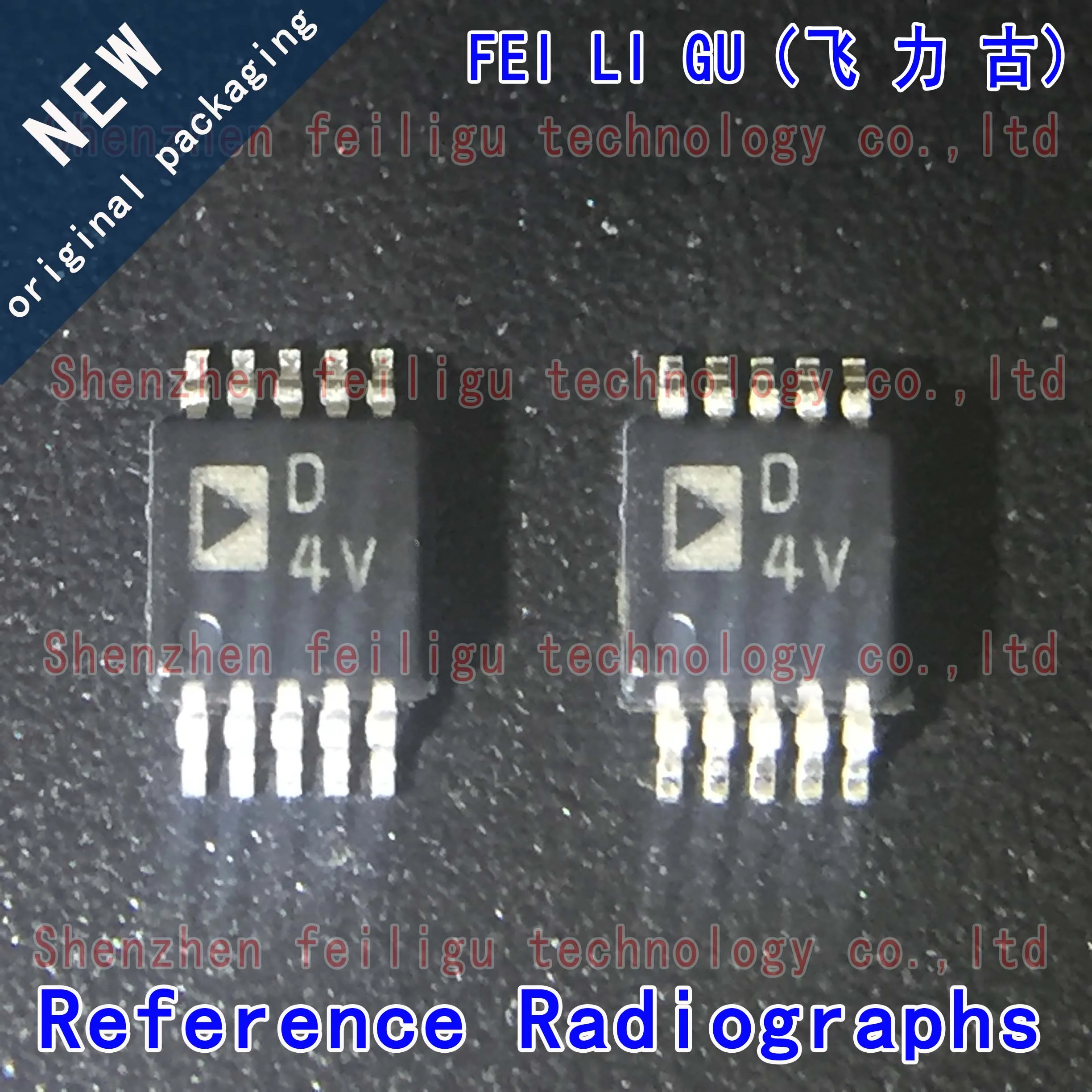 1~30PCS 100% New original AD5290YRMZ100-R7 AD5290YRMZ100 AD5290YRMZ Silkscreen D4V Package MSOP10 Digital Potentiometer Chip