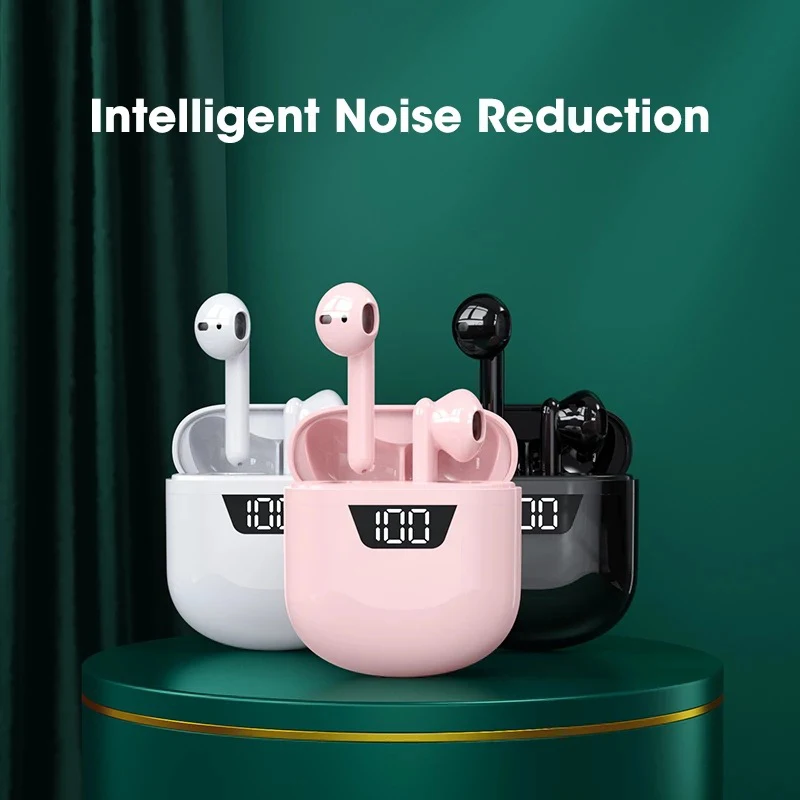 2023 New Sports Headphones Wireless TWS Fone Bluetooth 5.2 Stereo Headset In Ear Earbuds LED Display Music Earphones With Mic