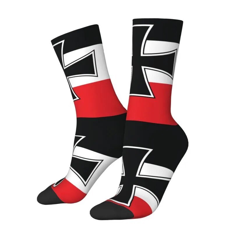 Flag Of German Empire Men Women Crew Socks Unisex Kawaii Spring Summer Autumn Winter Dress Socks