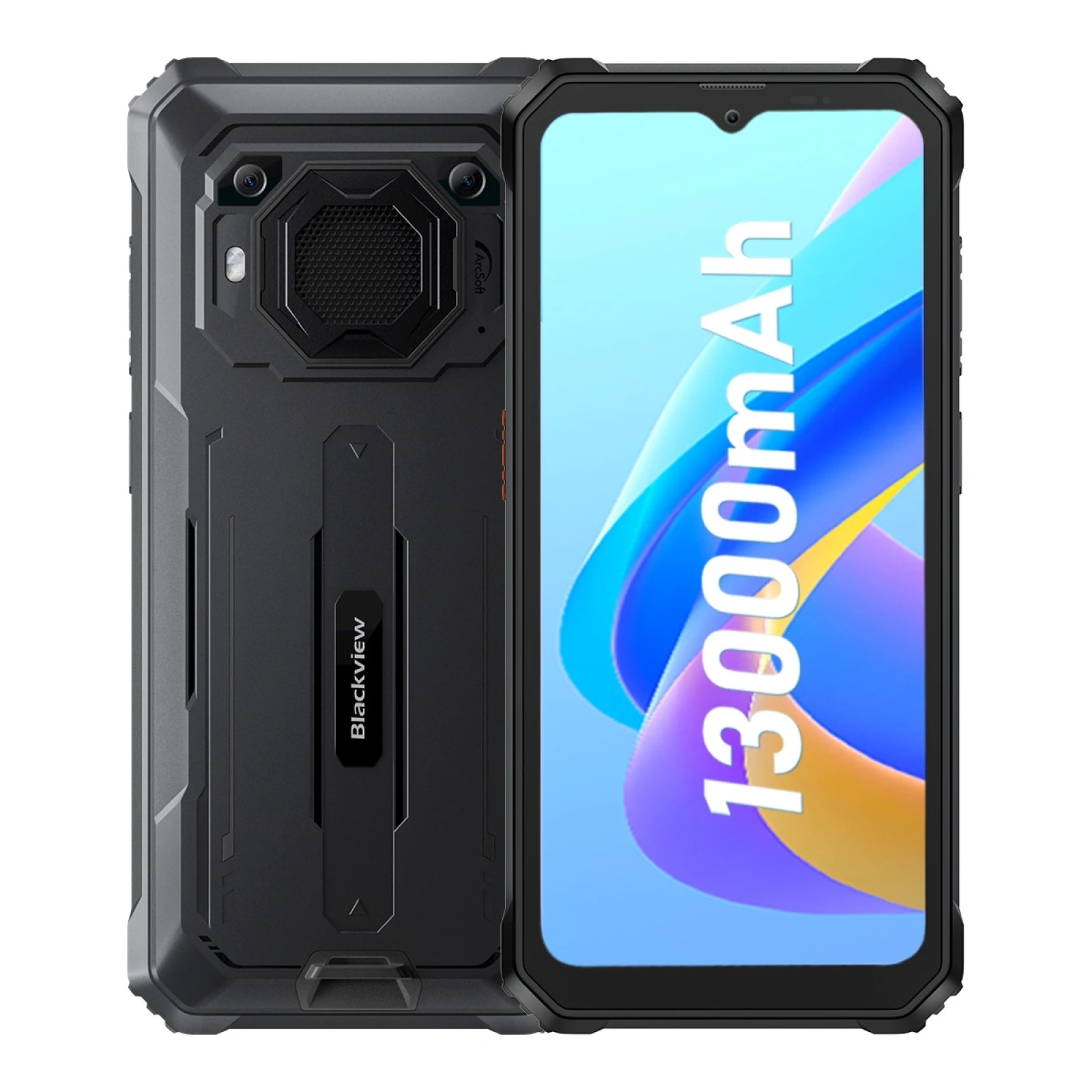 Blackview BV6200 Pro Rugged Phone 4GB/6GB+128GB Andriod 13 Helio P35 Mobile 6.56'' Cellphone 13MP 13000mAh 18W Fast Ch