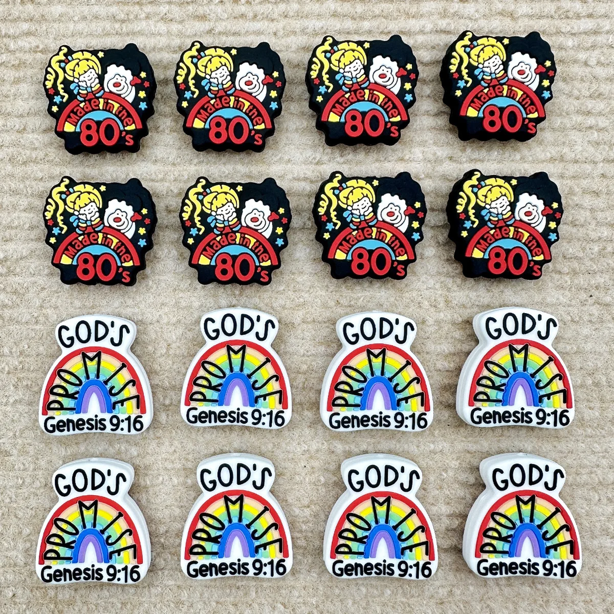 10PC Baby Silicone Beads Cartoon Focus Beads Teethe Baby Toys DIY String Pen Beads Nipple Chain Jewelry Accessories Kawai Gifts