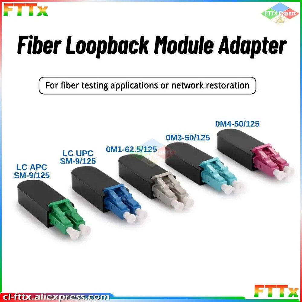 Free Shipping 5pcs/lot LC fiber loopback duplex UPC APC SM OM1 OM2 OM3 OM4 Optical fibre Circuitors LC/APC DX circuitor MM