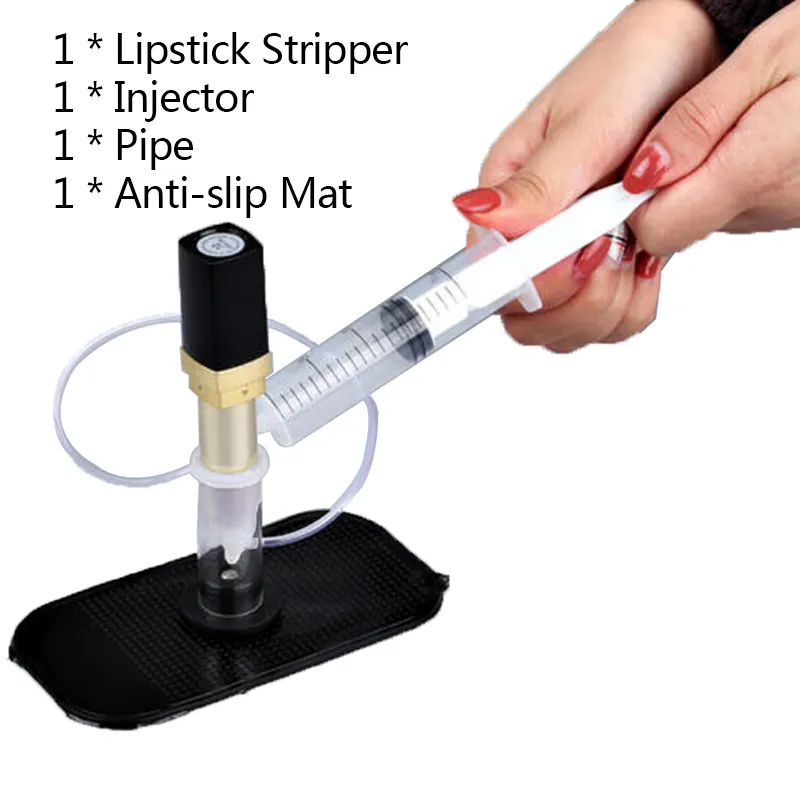 Lipstick Silicone Mold Diy Lip Balm Mould Extractor Stripper Sets Makeup Tools