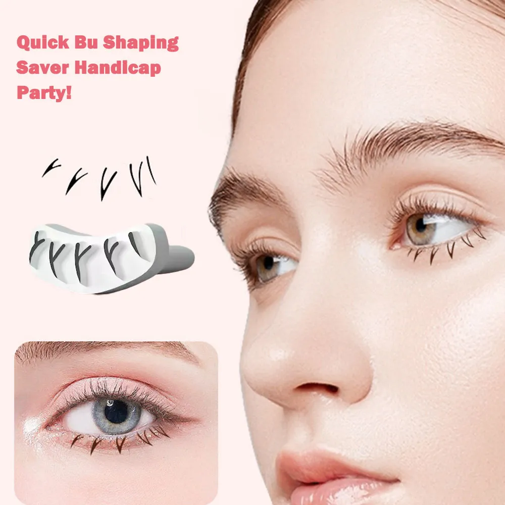 V-shape Lower Eyelash Shape Signets Lower Eyelash Formable Makeup Tool Birthday Gift
