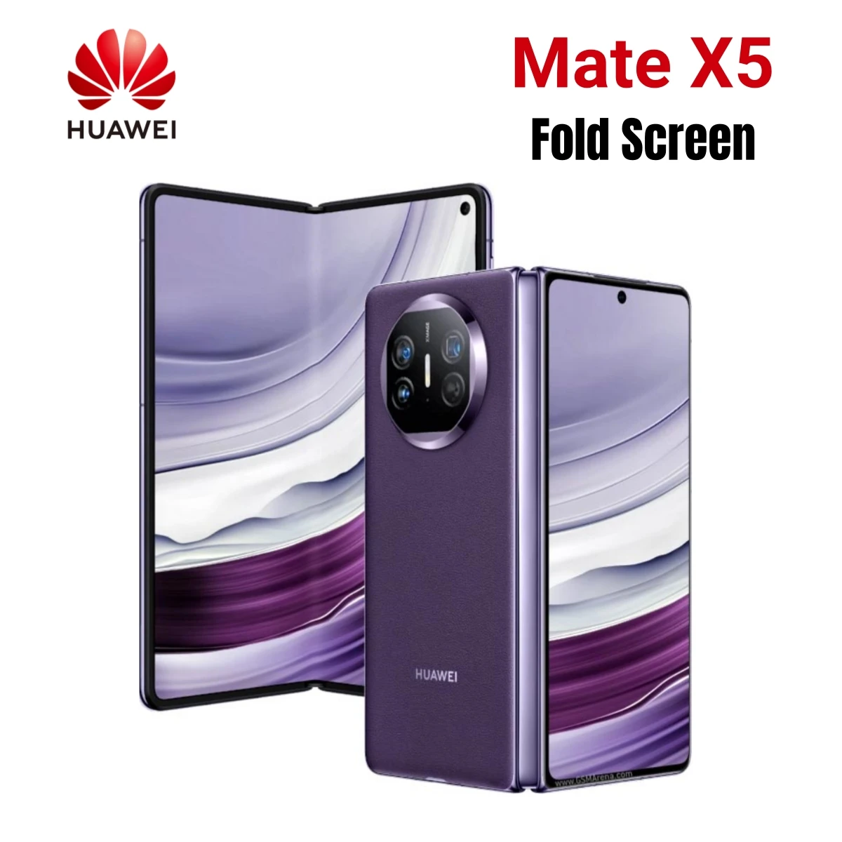 HUAWEI-Mate X5 Smartphone, 7.85 ", Kirin 9000S, HarmonyOS 4.0, 50MP Camera, 5060mAh, Original Cell Phone