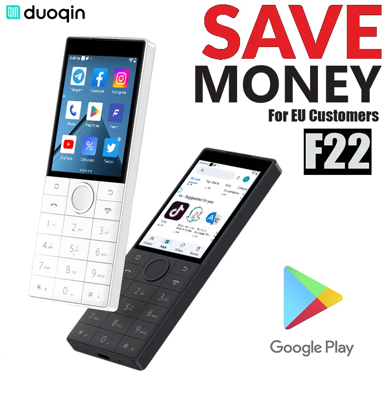 [SAVE MONEY] Google Version F22 No Camera 2GB+16GB Android 11Touch Screen Phone Wifi +2.8 Inch MTK6739 Smart Phone