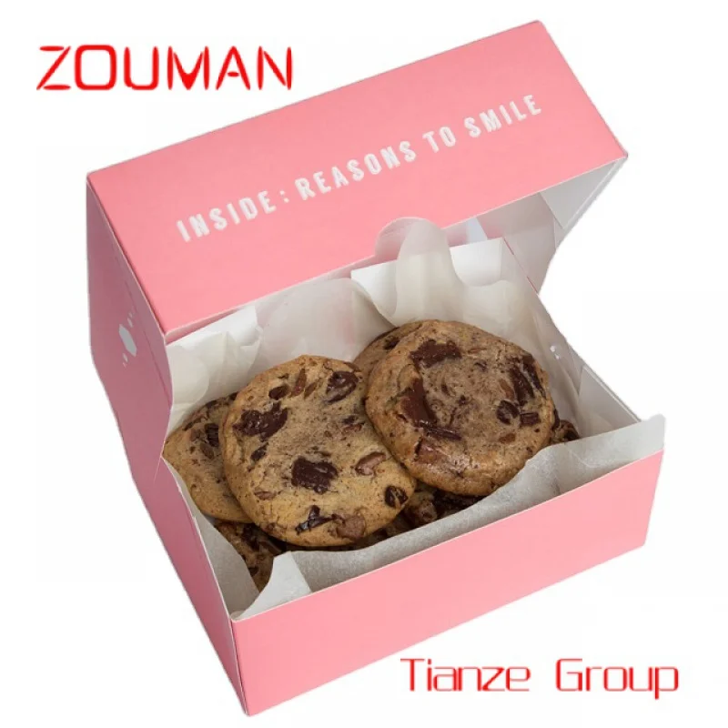 Custom , custom cookie packing box for food