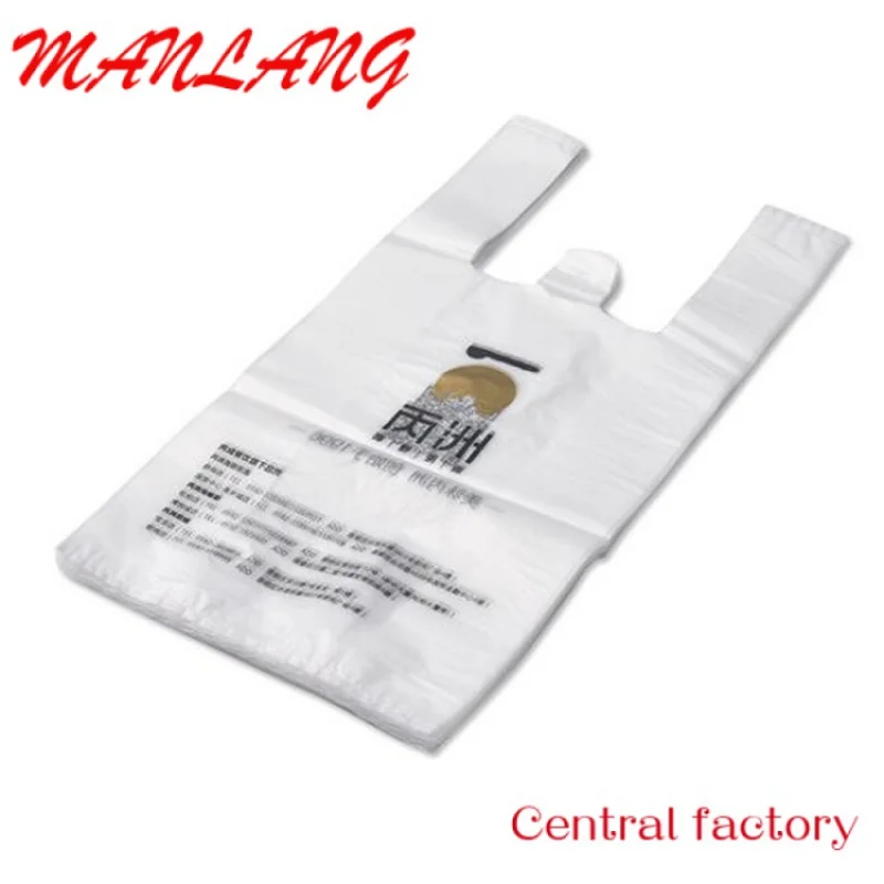 Custom % biodegradable PBAT PLA plastic bags