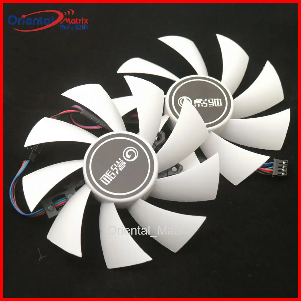 2pcs/Lot GA92S2H -PFTA 12V 0.35A 88mm 4Pin For GALAXY RTX2060 GTX1660 1660ti 1660S EX White Graphics Card Cooling Fan