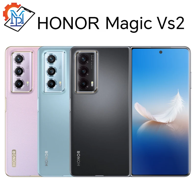 Original HONOR Magic Vs2 Folded 5G Mobile Phone 7.92" 120Hz Screen Snapdragon 8+ Gen 1 MagicOS 7.2 Battery 5000mAh Smartpho
