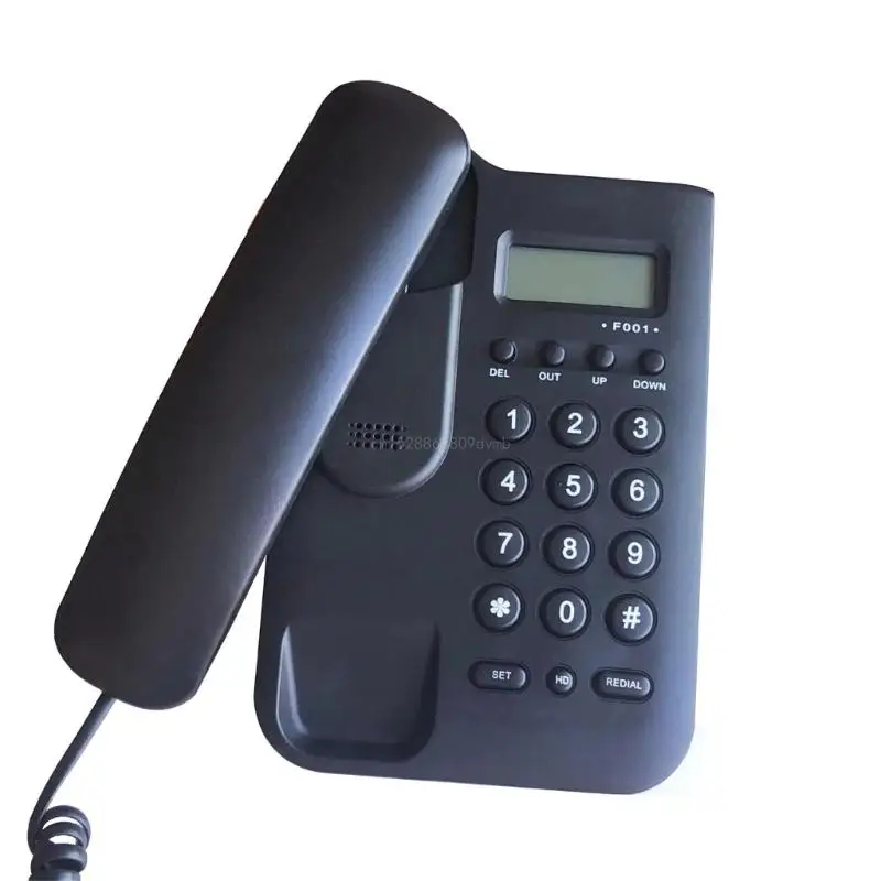Traditional Corded Telephone with LCD Display Stable and Clear Call Quality, Perfect for Home or Office Easy Managements