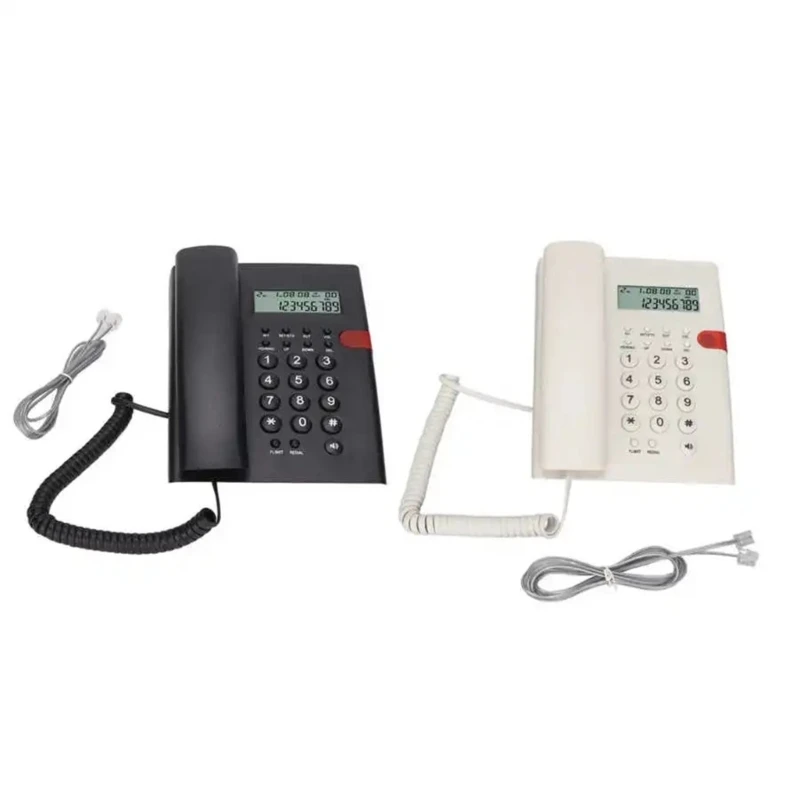 F3MA K010A-1 Professional Corded Phone Desktop Landline Phone CallerID Music for Hotel Restaurant Desk And Wall Mount