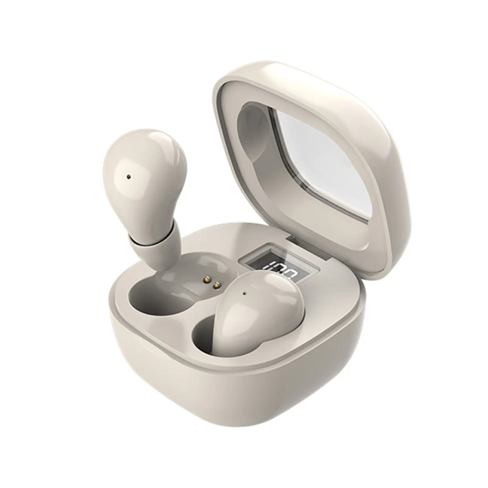 SK19 TWS In Ear Wireless Bluetooth Headphone Noise Cancelling Invisible Sleeping HiFi Sound Quality Earphones HIFI Music Headset