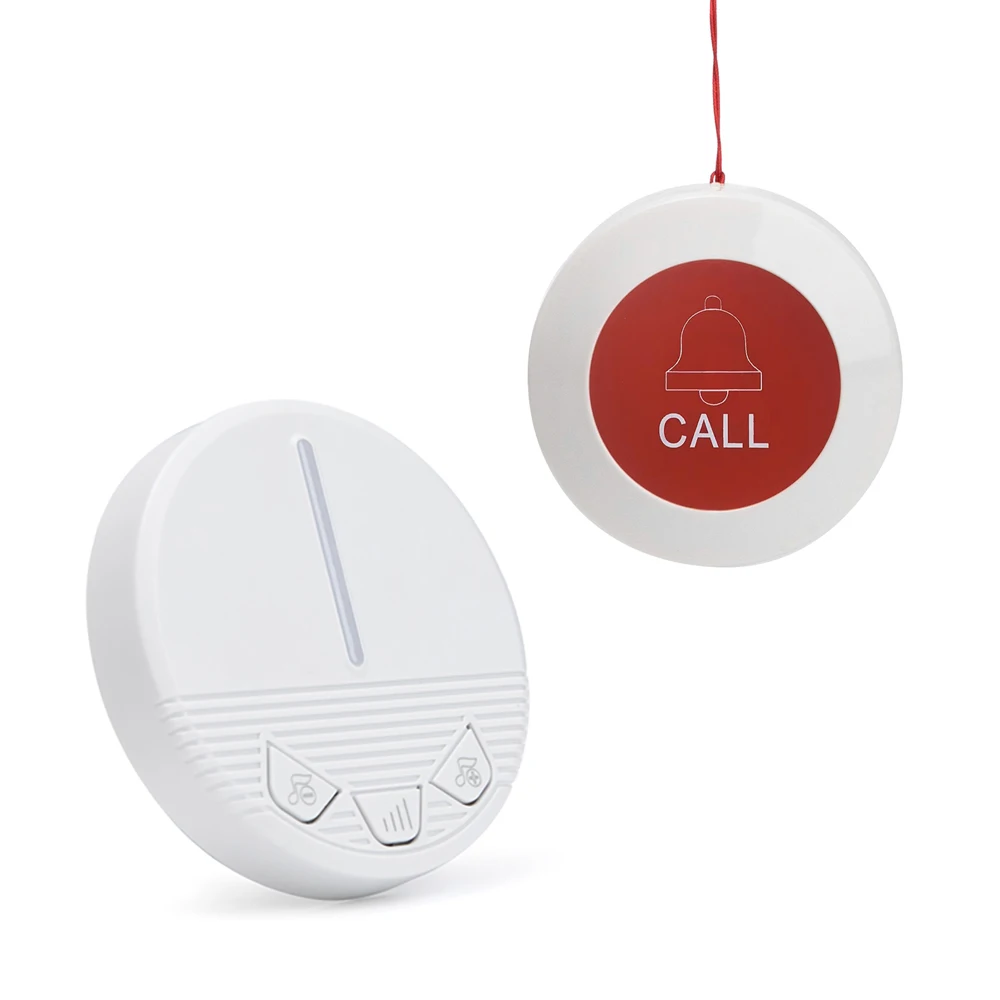 Caregiver Pager Wireless Home Care Alert Calling System For Elderly Patient Pregnant Children Disabled