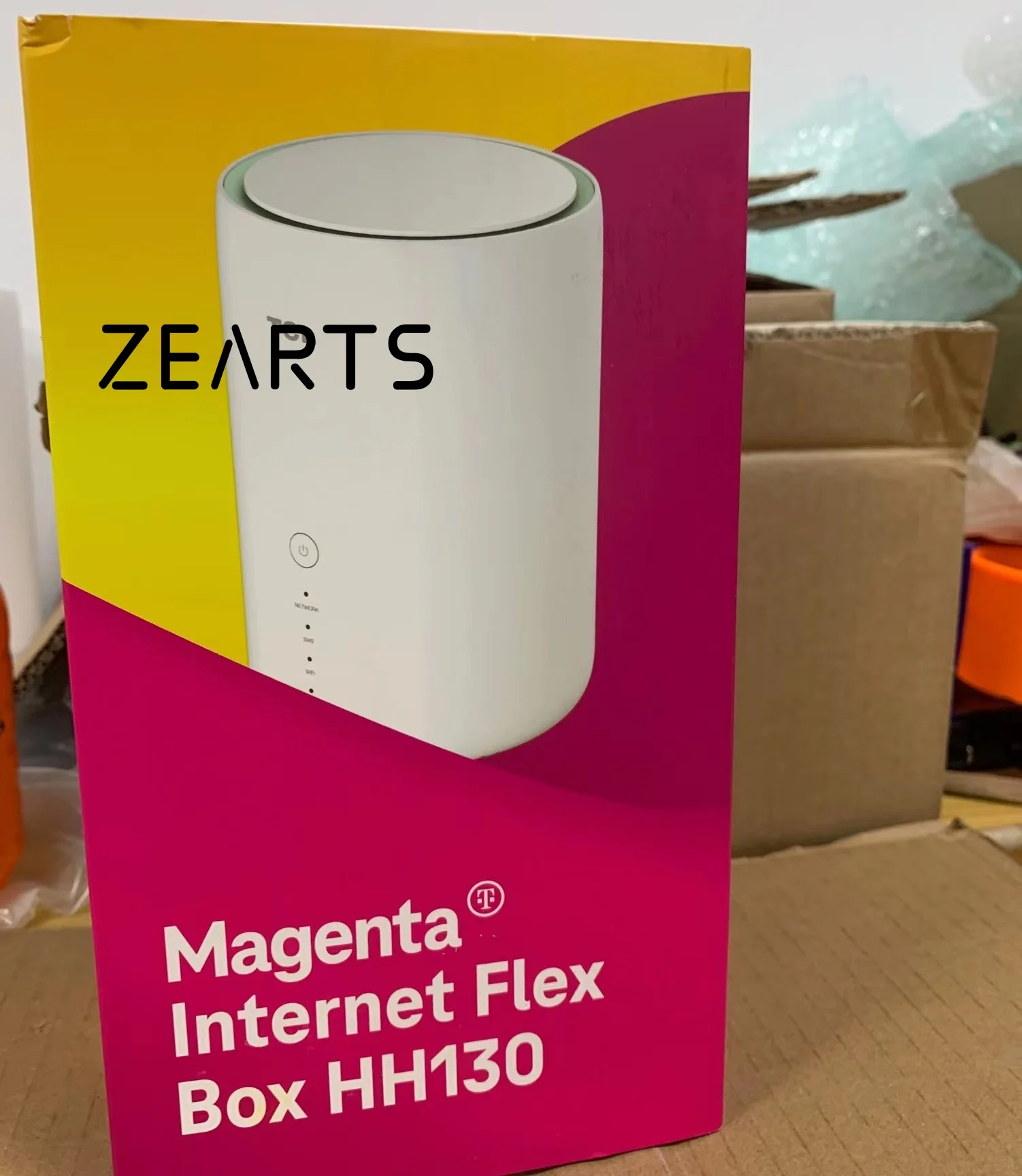 ZEARTS HH130VM Home Station Router 4G LTE (CAT 12/13) Dual Band Gigabit SIM Card Support（ 95%new without box）