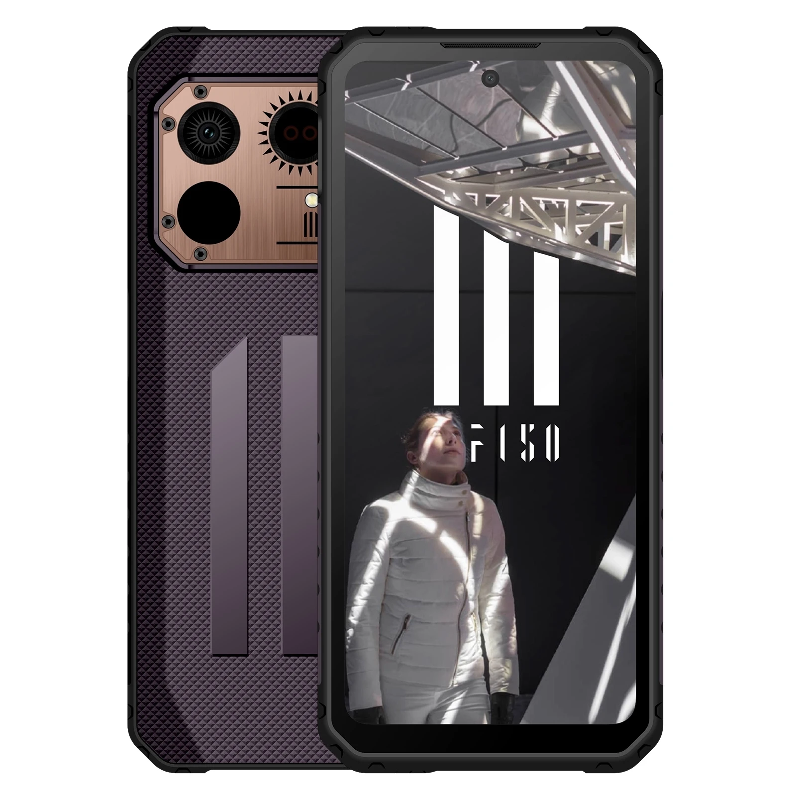 IIIF150 Raptor Rugged Phone UltraThin 6.8" FHD 120Hz 12GB+256GB Thermal Imaging 108MP Camera 64MP Night Vision 10000mAh 65W