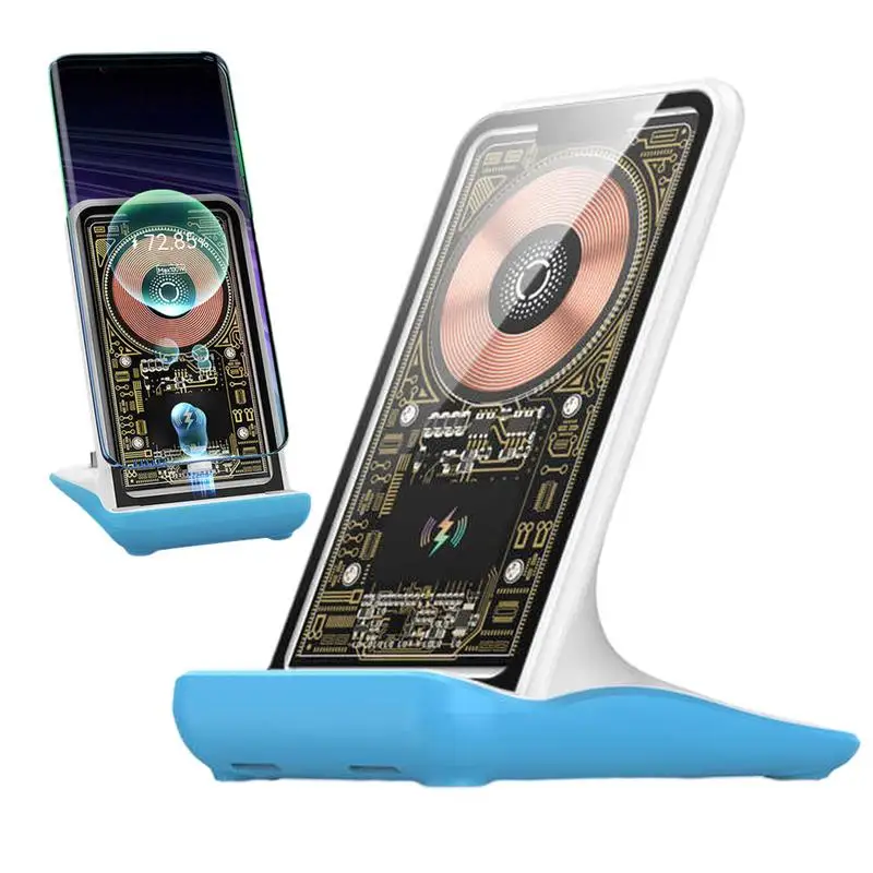 Magnetic Phone Charger 100W Fast Wireless Charging Stand Cell Phone Charger Vertical Charging Station Wireless Phone Charger