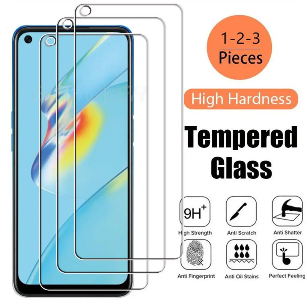Tempered Glass For OPPO A54 4G CPH2239 6.51" 2021 OPPOA54 Screen Protective Protector Phone Cover Film