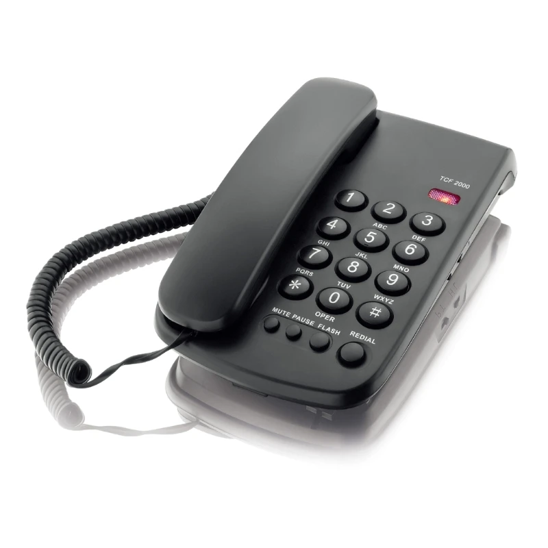 Fixed Telephone TCF2000 Business Office Telephones House hold Guest Room Hotel Fixed Landline Corded TCF-2000
