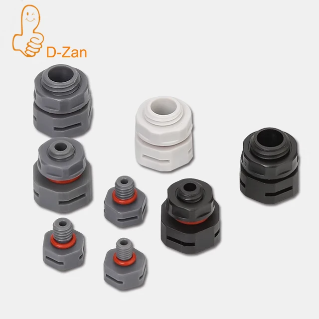 Waterproof Nylon Vent Plug M12*1.5 Plastic Breathable Screw Vent Valve PA66 Black Grey White