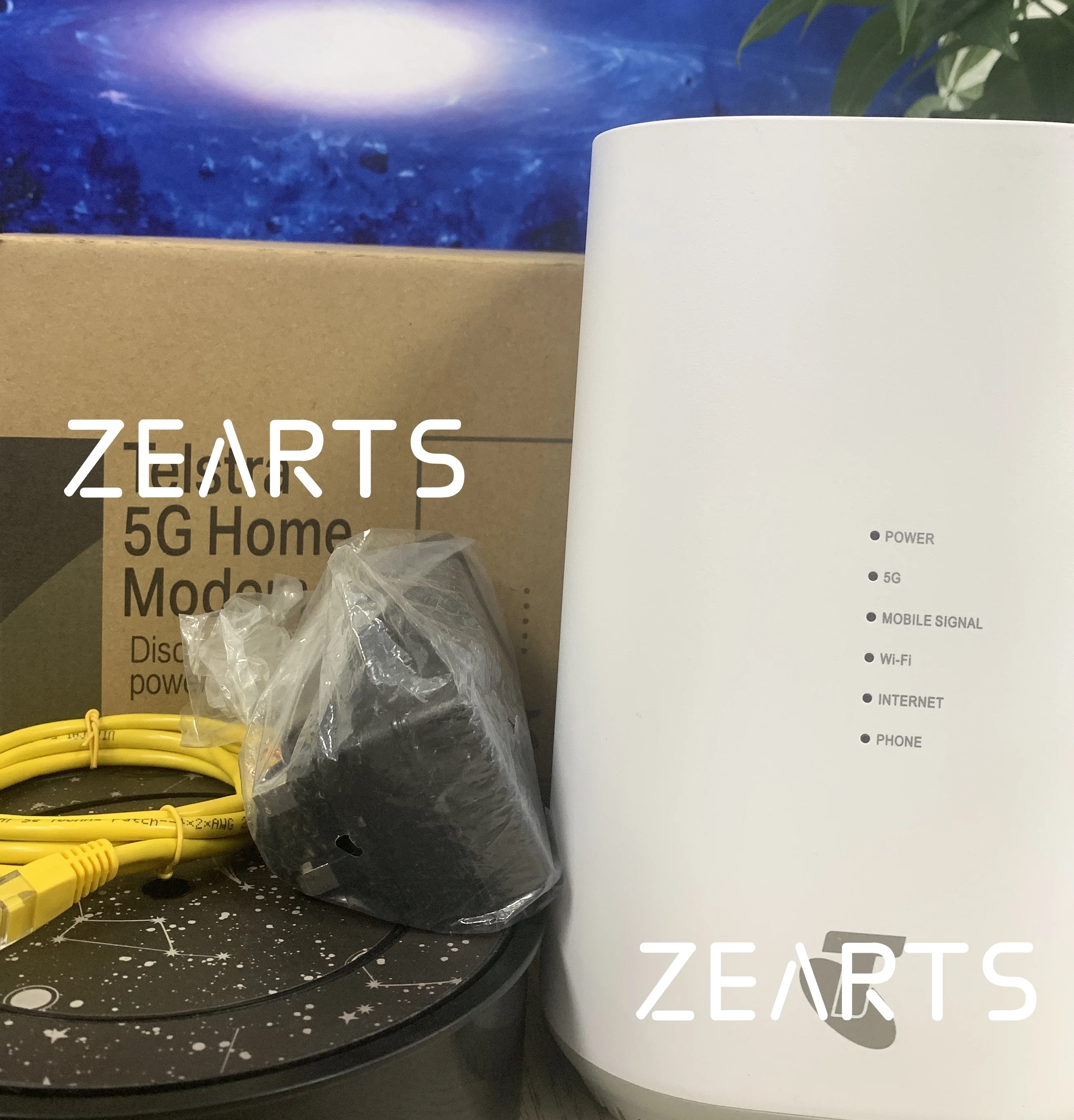 ZEARTS Unlocked Arcadyan Telstra 5G Home Modem AW1000 Wi-Fi 6 AX3600 5G CPE （ 99%new）