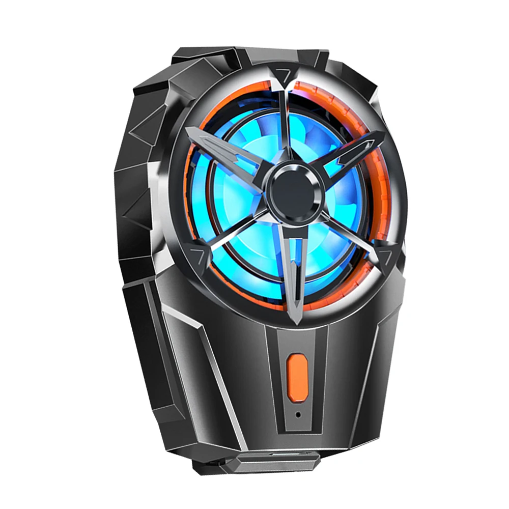 X52 Phone Dissipate Heat Cooling Fan Rechargeable Battery Silent Cooler Three Speed Adjustable Cell Phone Fans Gaming Radiator