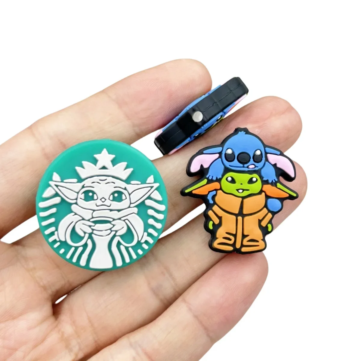 10PC DIY Cartoon Mini Silicone Beads Nipple Chain Bead Pen Bead Jewelry Accessories Focal Bead Food Grade Silicon For Baby Toys