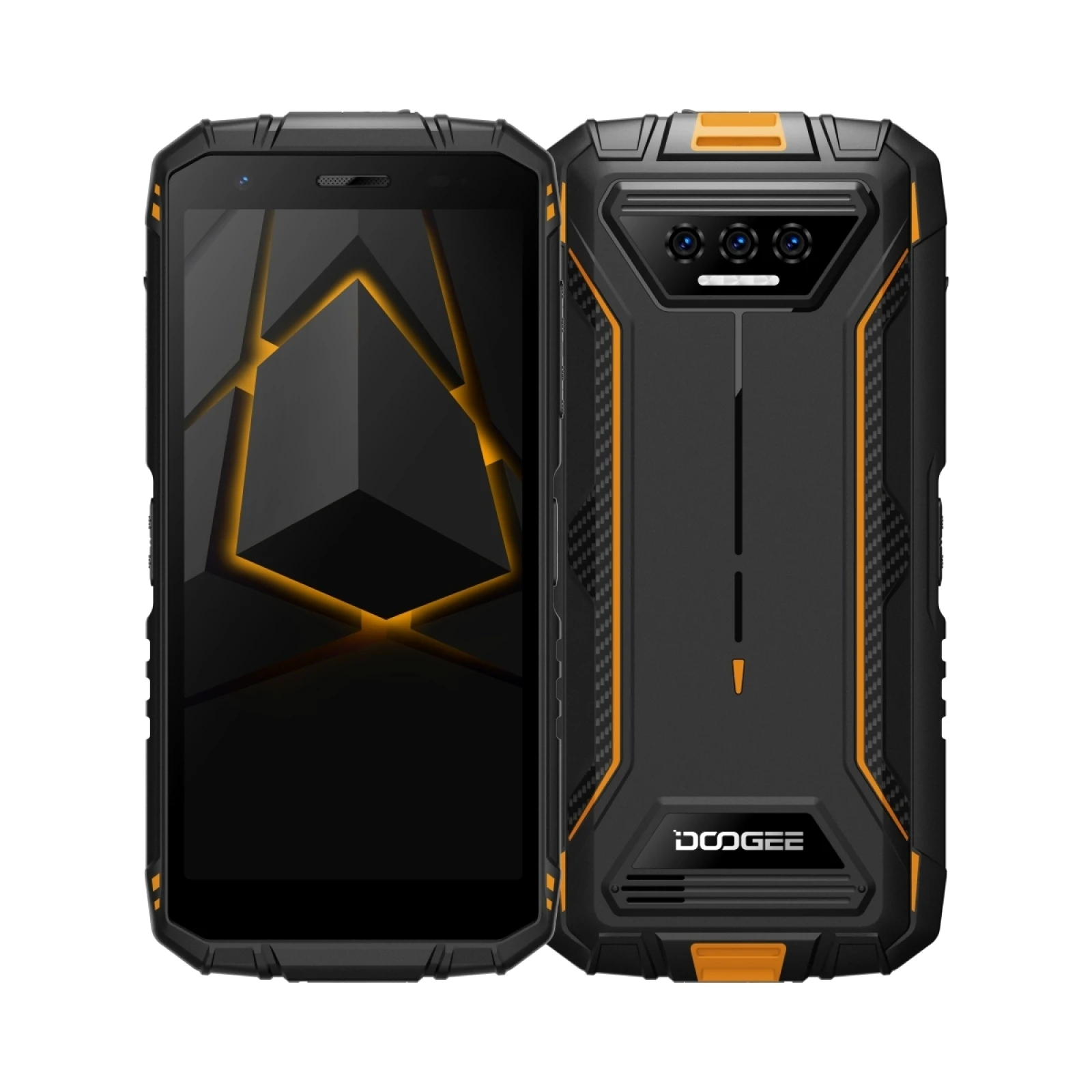 DOOGEE S41 Max Rugged Phone 5.5" IPS HD 13MP AI Triple Camera 6GB +256G Android 13 Smartphone Quad Core 6300mAh NFC 4G Cell