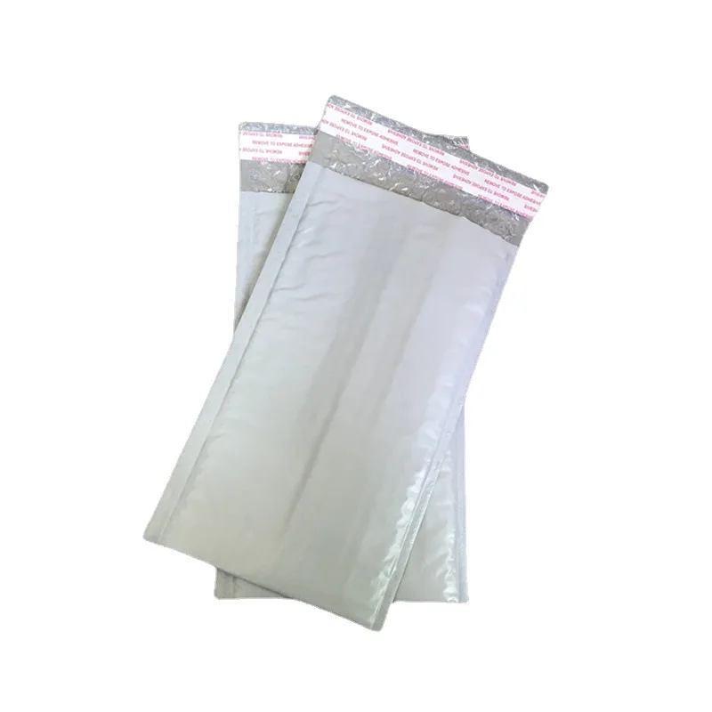 10x25cm/13x32cm Long Bubble Bag Light Gray Plastic Shipping Envelope Shockproof Packaging Supplies Self Seal Bubble Mailer 10Pcs