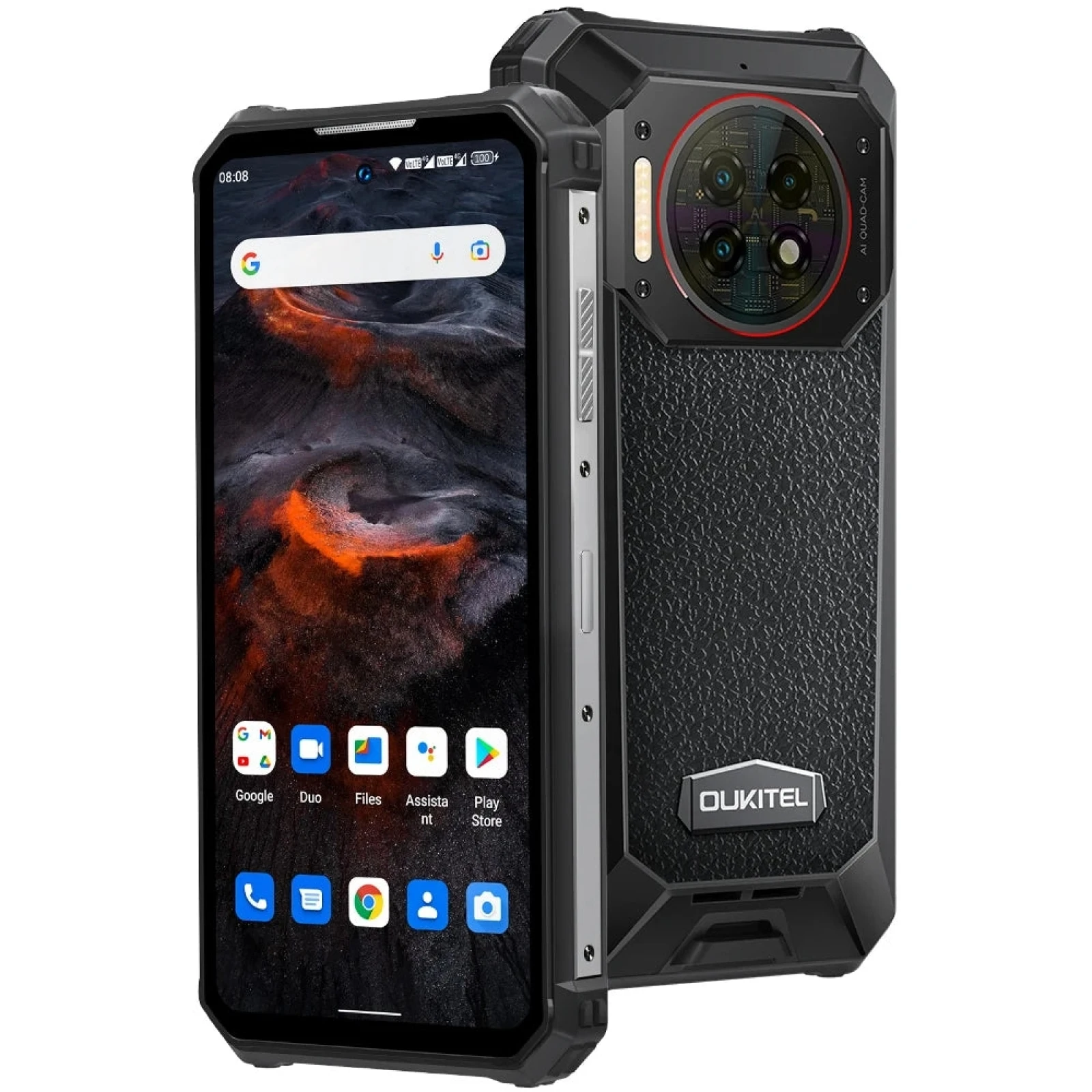Oukitel WP19 Pro Rugged Smartphone 6.8" FHD+ Display 22000mAh Android 13 Helio G99 8GB+256GB 64MP Camera 33W NFC 4G Cellpho