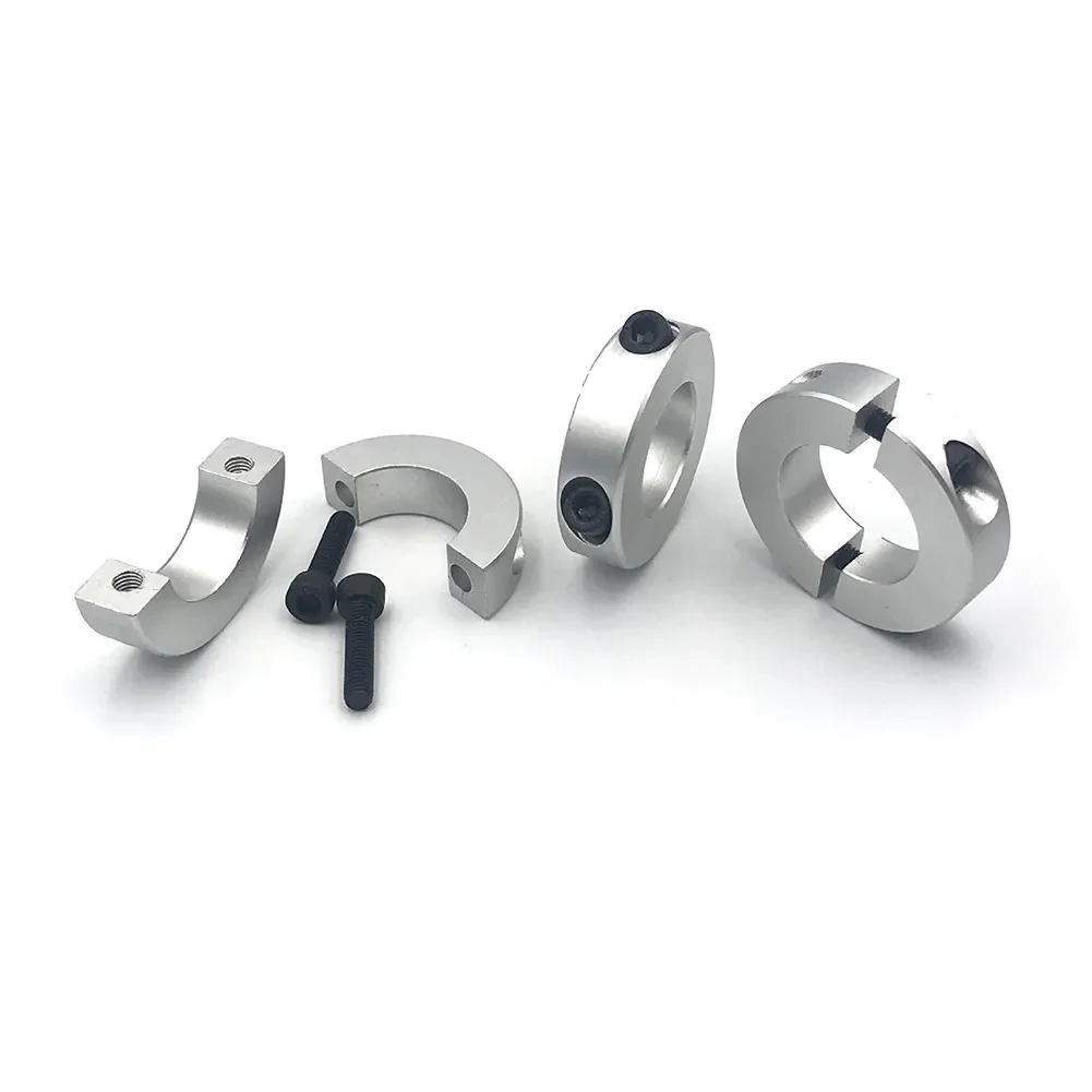 1pc Separate Fixing Ring Optical Shaft Fixing Ring Single Split Clamp Type Collar 13mm To 30mm Inside Diameter